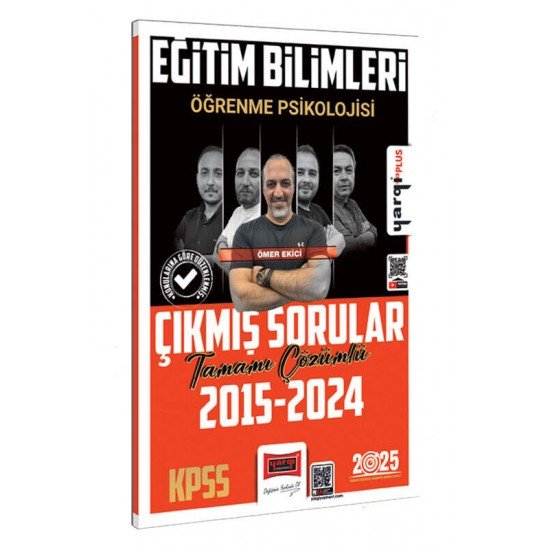 Yargı Yayınları 2025 KPSS Eğitim Bilimleri Öğrenme Psikolojisi Tamamı Çözümlü Çıkmış Sorular