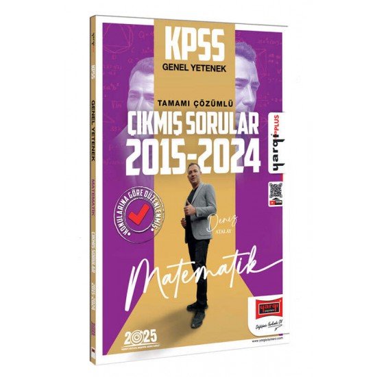 Yargı Yayınları 2025 KPSS Genel Yetenek Matematik 2015-2024 Konularına Göre Düzenlenmiş Tamamı Çözümlü Çıkmış Sorular