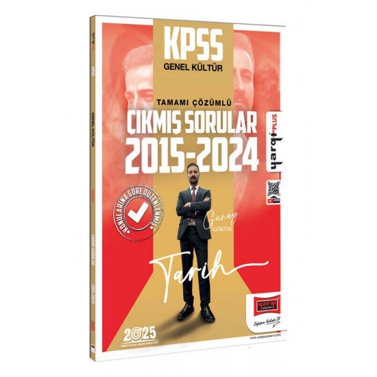 Yargı Yayınları 2025 KPSS Genel Kültür 2015-2024 Tarih Konularına Göre Düzenlenmiş Tamamı Çözümlü Çıkmış Sorular