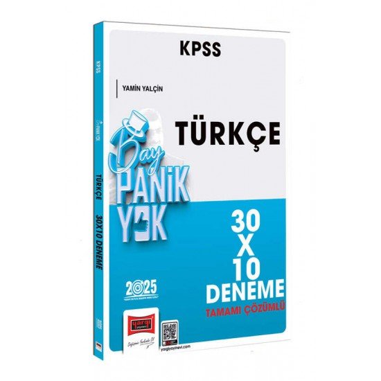 Yargı Yayınları 2025 KPSS Tamamı Çözümlü Türkçe 30x10 Deneme