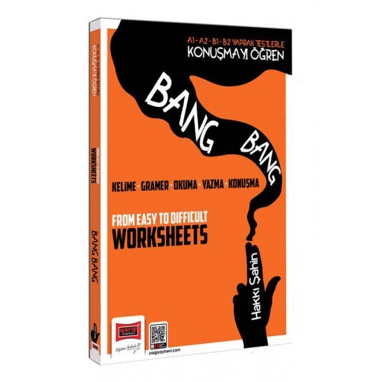 Yargı Yayınları A1 A2 B1 B2 Yaprak Testlerle Konuşmayı Öğren Bang Bang Worksheets (Hakkı Şahin)