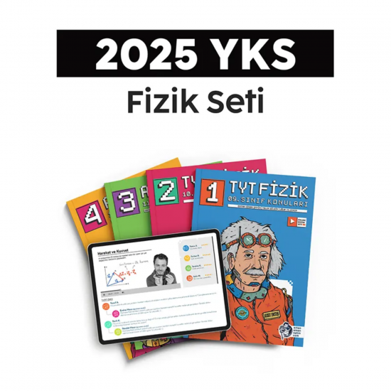 2025 YKS Fizik Tüm Dersler Seti Ertan Sinan Şahin Yayınları