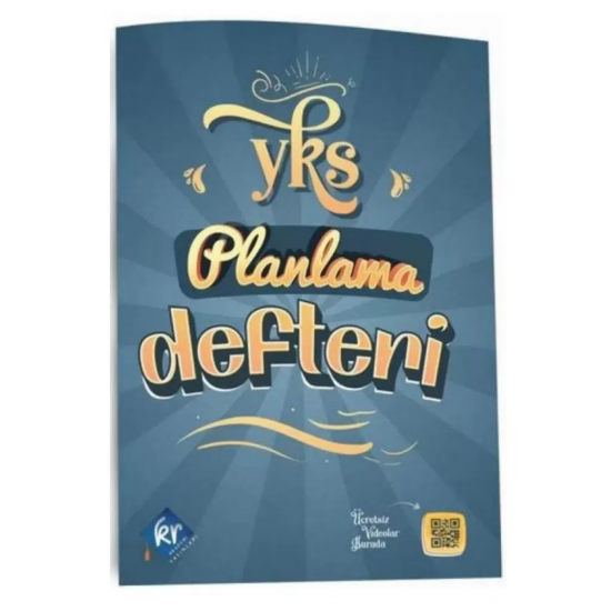 YKS Planlama Defteri KR Akademi Yayınları