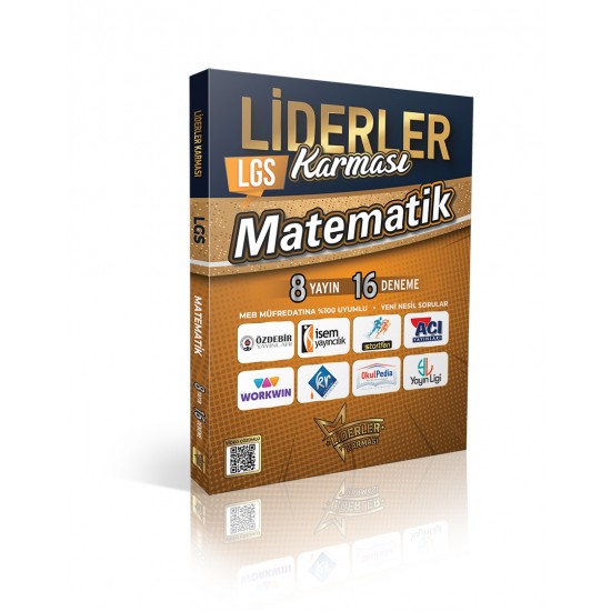 Liderler Karması LGS Matematik Denemeleri 8 Yayın 16 Deneme