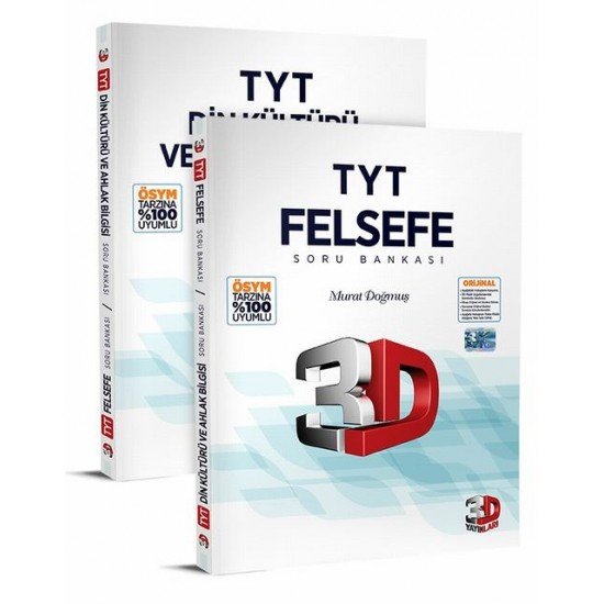 TYT Felsefe ve Din Kültürü Soru Bankası 3D Yayınları