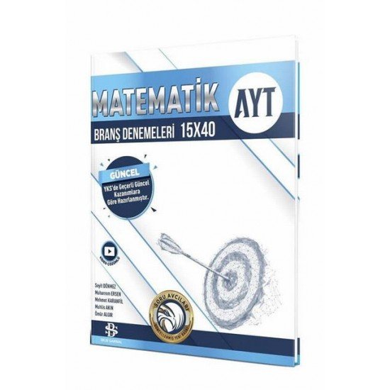 Bilgi Sarmal Yayınları AYT Matematik 15x40 Branş Denemeleri