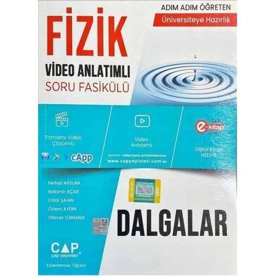 Çap Yayınları Fizik Dalgalar Konu Anlatımlı Soru Bankası