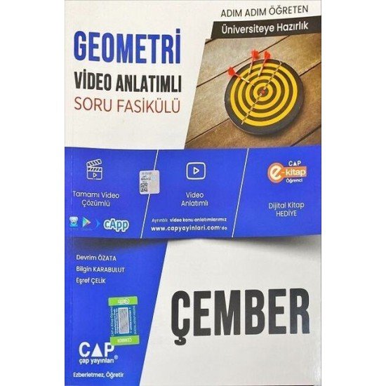 Çap Yayınları Üniversiteye Hazırlık Geometri Çember