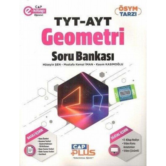 Çap Yayınları TYT AYT Geometri Plus Soru Bankası