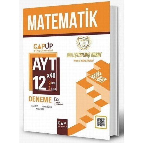 Çap Yayınları AYT Matematik 12x40 Up Deneme