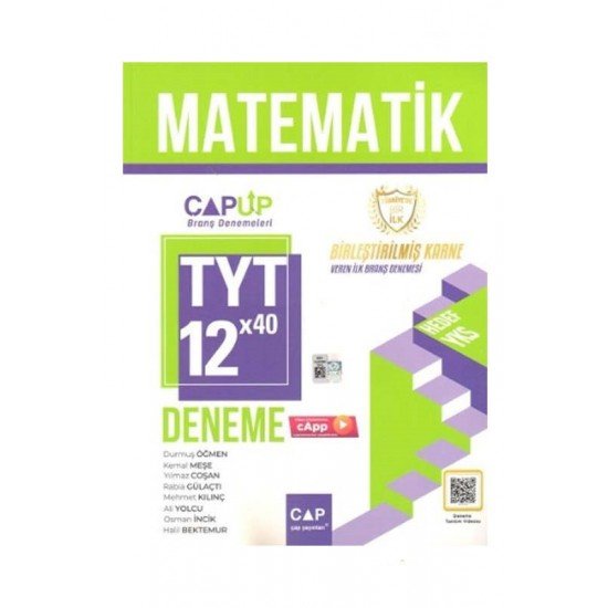 Çap Yayınları TYT Matematik 12 x 40 Up Deneme