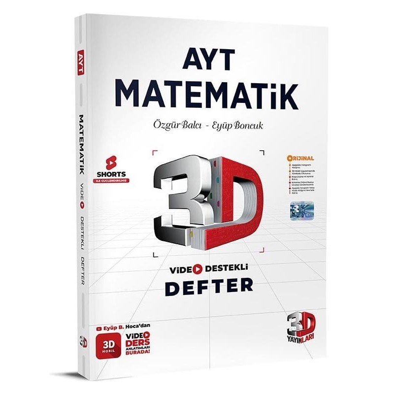 Eyüp B. AYT Matematik Soru Bankası - 9786256374645