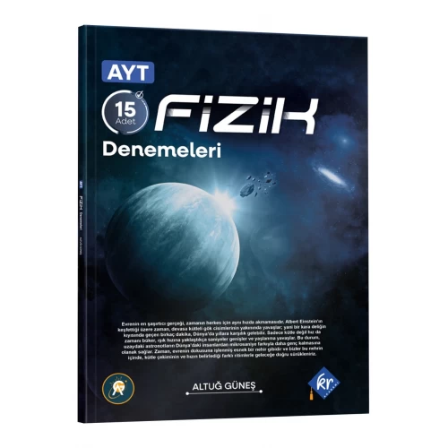 Altuğ Güneş AYT Fizik Denemeleri 15 Adet KR Akademi Yayınları Altuğ Güneş AYT Fizik Denemeleri 15 Adet KR Akademi Yayınları
