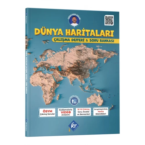 Coğrafyanın Kodları Dünya Haritaları Çalışma Defteri ve Soru Bankası (Tüm Sınavlar İçin) Coğrafyanın Kodları Dünya Haritaları Çalışma Defteri ve Soru Bankası (Tüm Sınavlar İçin)