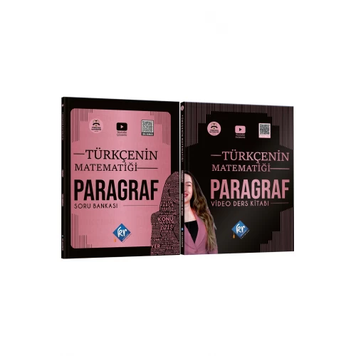 Gamze Hoca Türkçenin Matematiği Tüm Sınavlar İçin Paragraf Video Ders Kitabı & Soru Bankası Seti Gamze Hoca Türkçenin Matematiği Tüm Sınavlar İçin Paragraf Video Ders Kitabı & Soru Bankası Seti