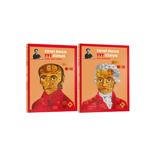 Celal Hoca TYT Kimya Video Ders Kitabı ve Soru Bankası Seti KR Akademi Yayınları Celal Hoca TYT Kimya Video Ders Kitabı ve Soru Bankası Seti KR Akademi Yayınları